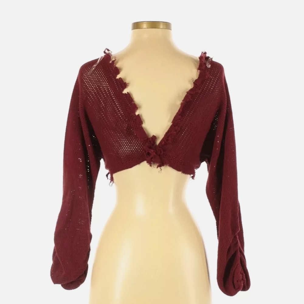 Naked Wardrobe Cropped Sweater